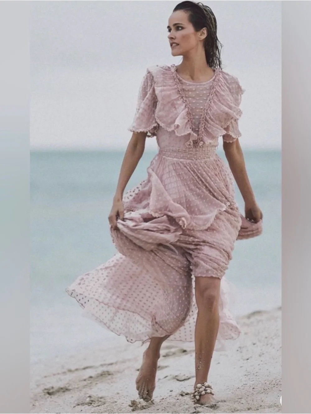 spell pink dress Spell Harmony Tunic Dress In Pink